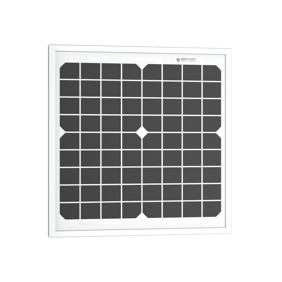 10 Watt 12 Volt Monocrystalline Solar Panel - Nautica auto Marin heaven