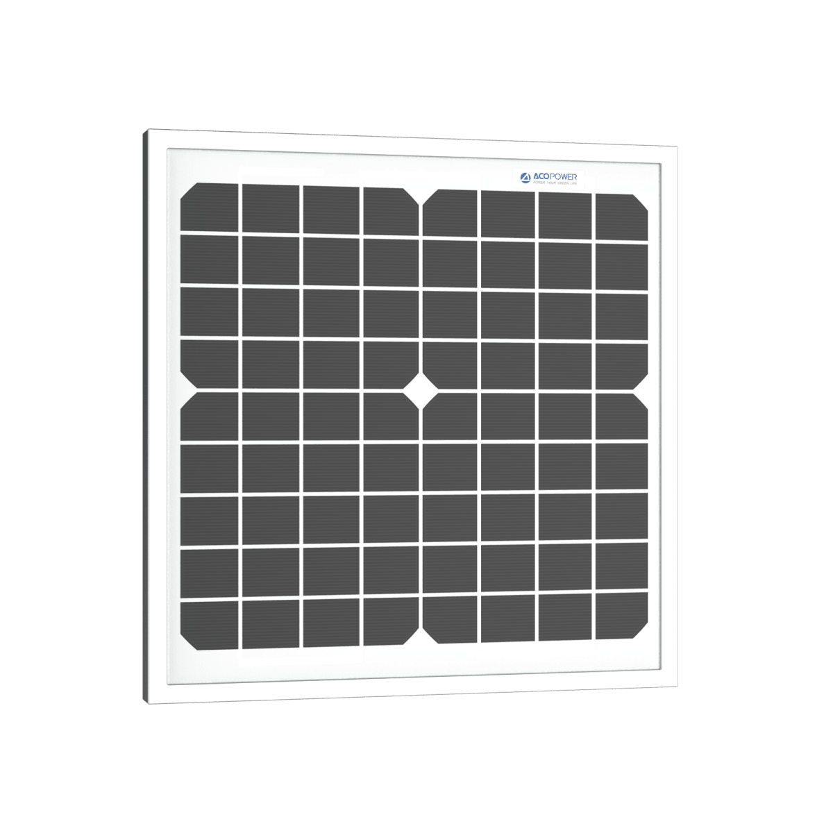 10 Watt 12 Volt Monocrystalline Solar Panel - Nautica auto Marin heaven
