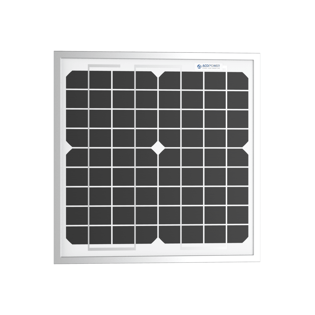 10 Watt 12 Volt Monocrystalline Solar Panel - Nautica auto Marin heaven