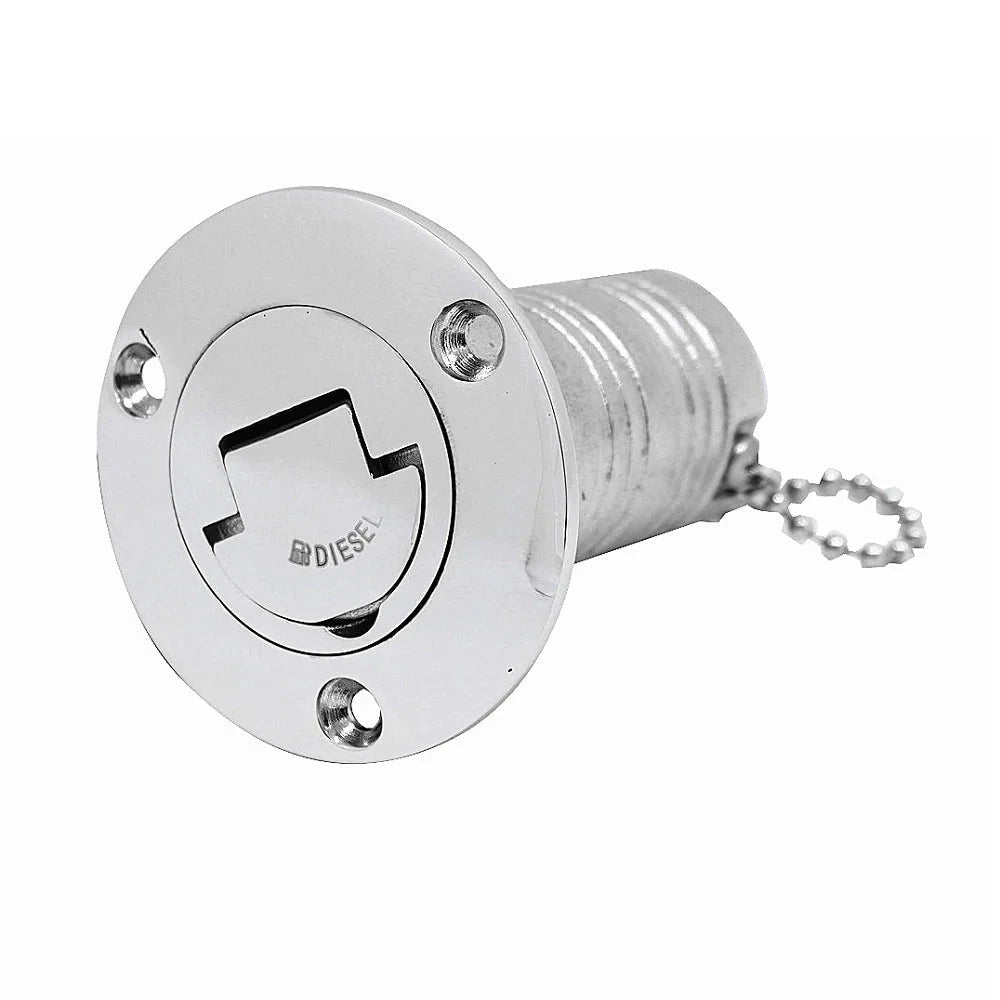 316 Stainless Steel Boat Fuel Filler 38mm - Durable Marine Fuel Filler Cap - Nautica auto Marin heaven