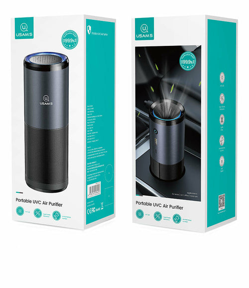 Car Air Purifier Ionizer Negative Ion Freshener for a Healthier Drive - Nautica auto Marin heaven