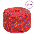 NNEVL Red Polypropylene Boat Rope 6 mm - 25 m Length - Nautica auto Marin heaven