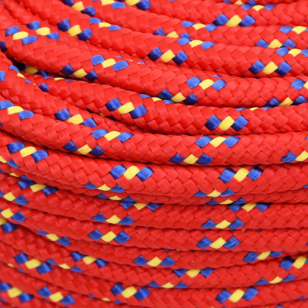 NNEVL Boat Rope Red 6 mm 50 m Polypropylene - Nautica auto Marin heaven