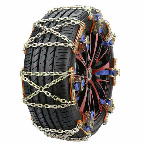 Car SUV Anti-skid Tire Chains for Emergency Situations - Nautica auto Marin heaven