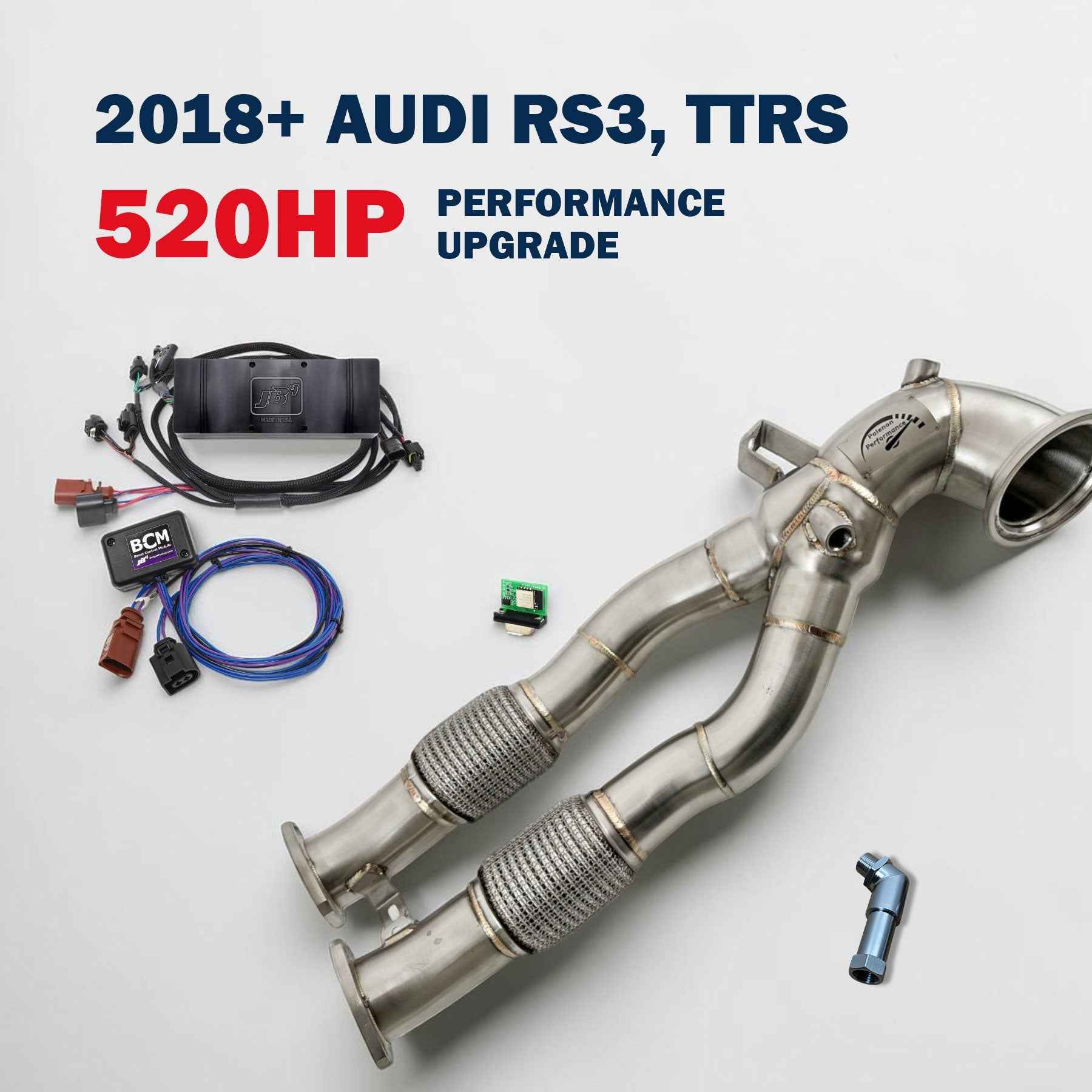 520HP Audi RS3 Performance Upgrade for 2018+ Audi RS3 8V, RS3 8Y & TTRS 8S | Palenon Performance