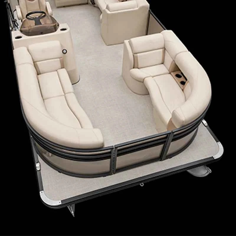 24Ft NEW High Quality Aluminum & Fiberglass Luxury Yacht Pontoon Boat for Parties & Sports
