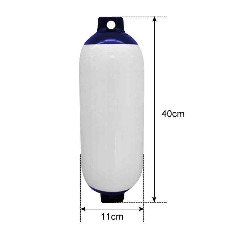 2pcs Boat Inflatable Fender - Marine Boat Bumper Buoy Mooring Cushion with UV Protection for Yacht Accessories 4.3x15.7'