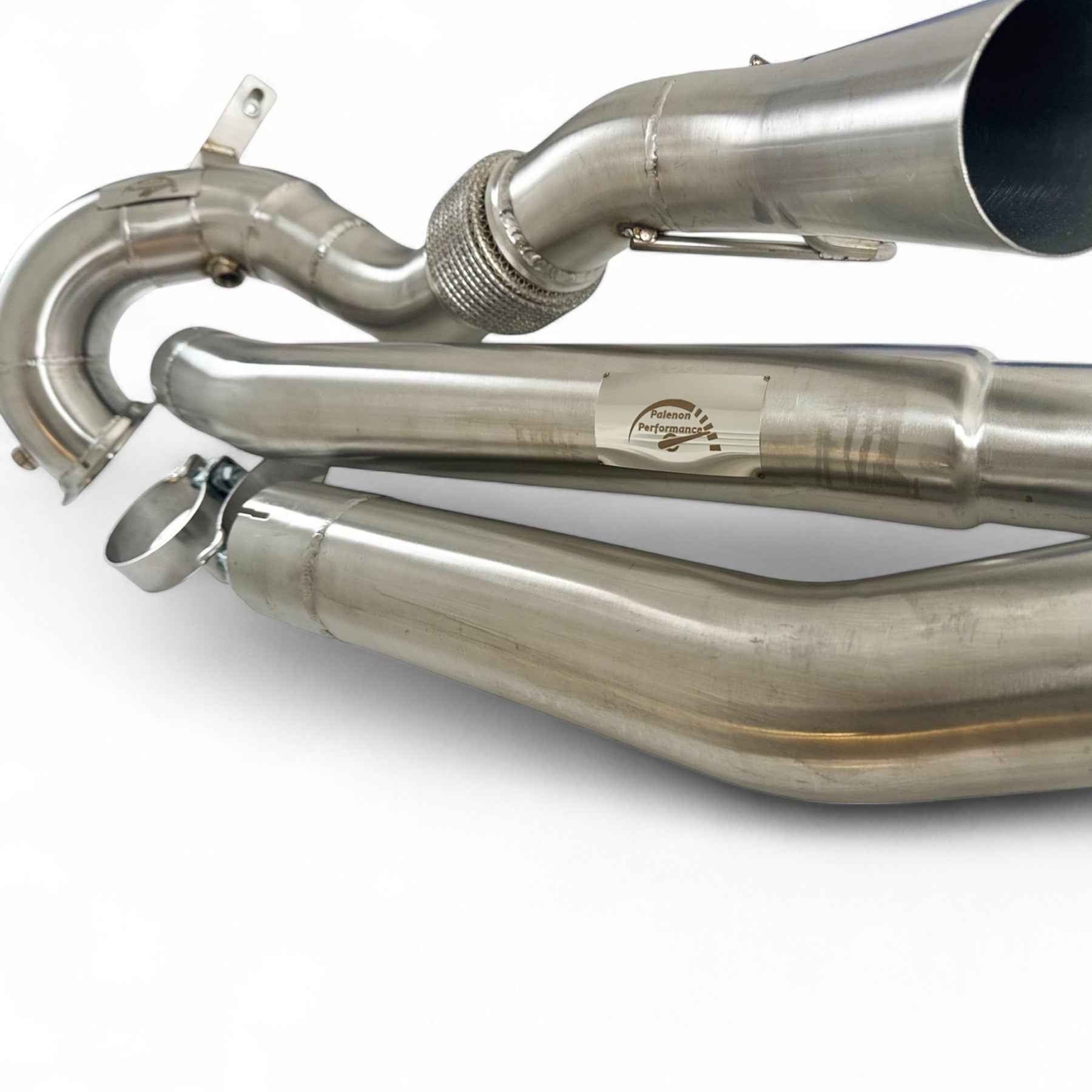 AWD Race Downpipe Audi S3 8Y & VW MK8 Golf R 2.0T - Palenon Performance