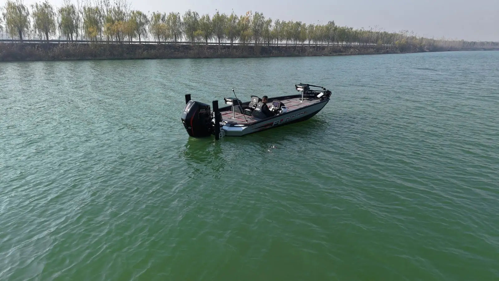 New Furreo CE D Certified Aluminum Bass Boat Fishing Boat with 150HP Engine