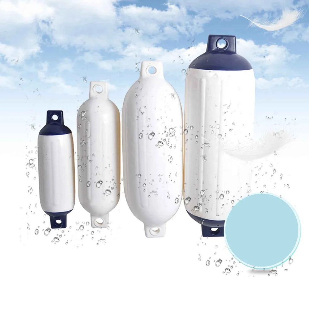 4 Pack Boat Fenders for Pontoon 11x40cm Buoys Protector Accessories for Docking