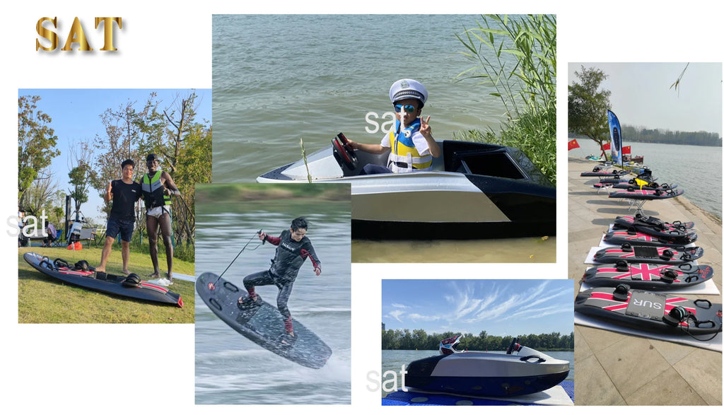 Jet Car Boat Kit 15Kw 72v Fast Speed Water Go Kart Racing Mini Jet Boat for Sale