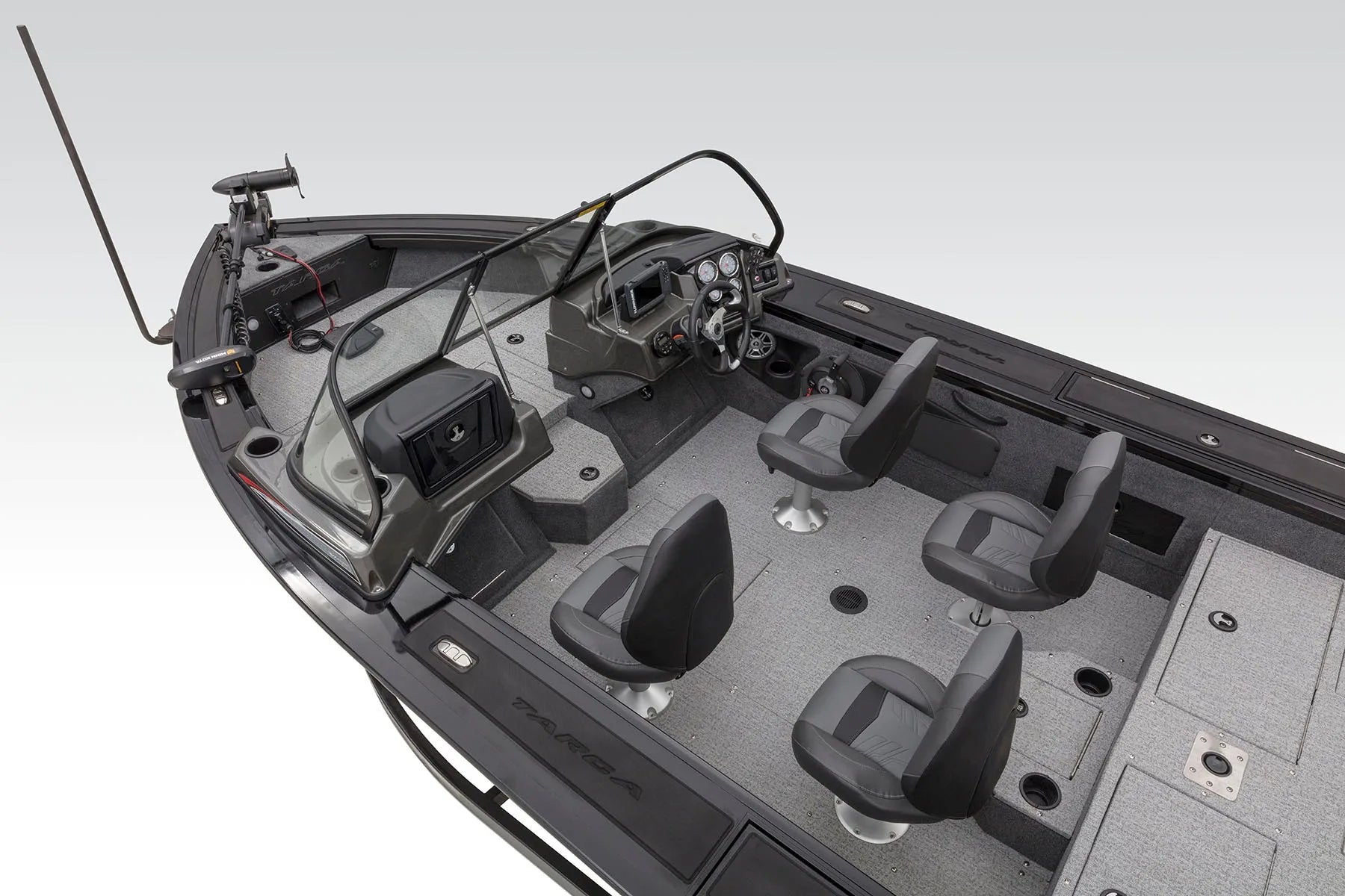 Fully welded aluminum bass speedboat processing center console, hot-selling, latest model