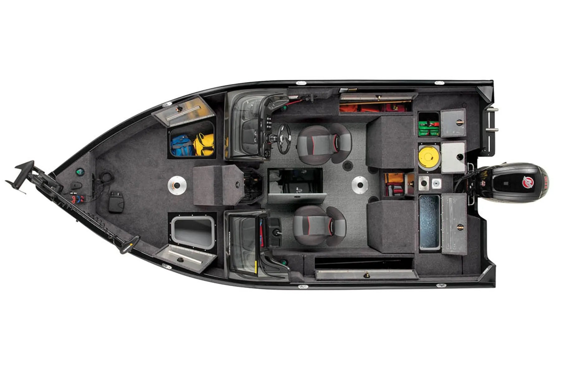 Fully welded aluminum bass speedboat processing center console, hot-selling, latest model