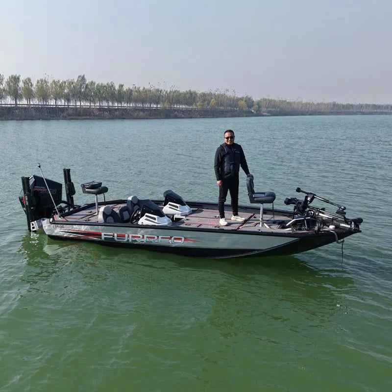 Aluminum Fishing Boat Mod V tracker Bass Boat Deep V Lure Boat for Sale