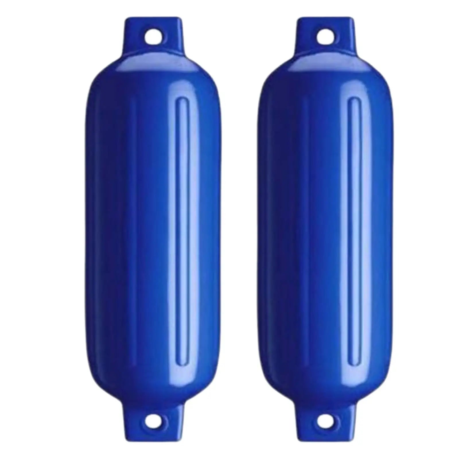 2pcs Boat Inflatable Fender - Marine Boat Bumper Buoy Mooring Cushion with UV Protection for Yacht Accessories 4.3x15.7'