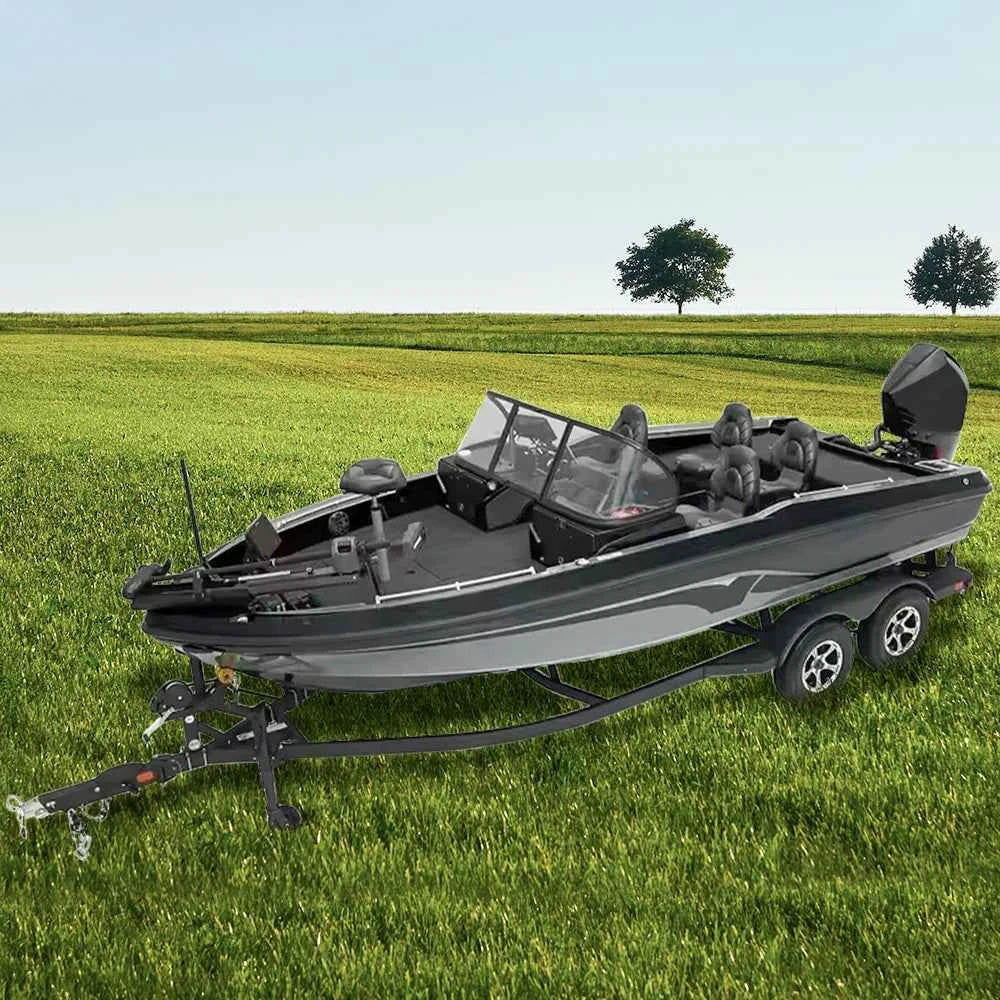 Fully welded aluminum bass speedboat processing center console, hot-selling, latest model