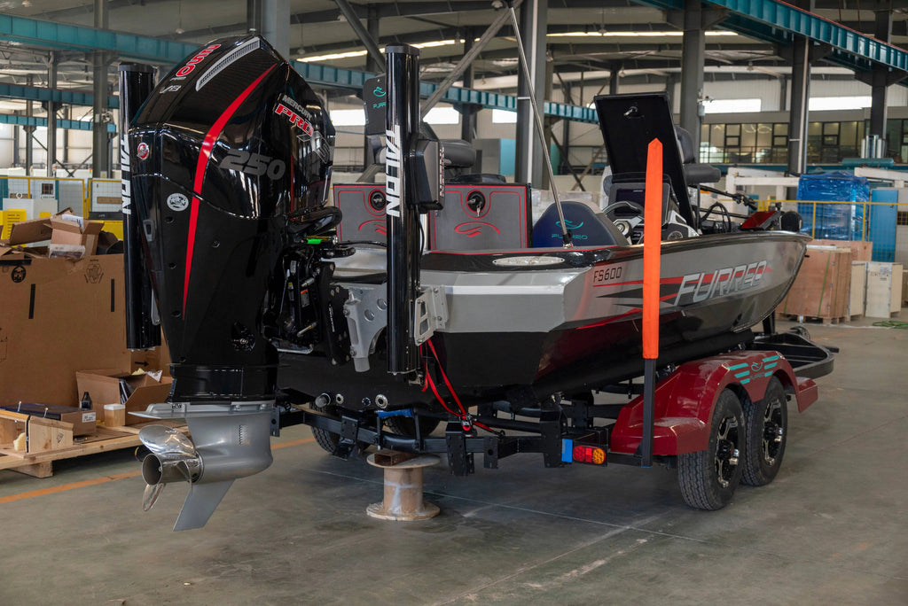2025 Best Sale Aluminum Fishing Boat 12ft - 7 HP Bass Fishing Boat