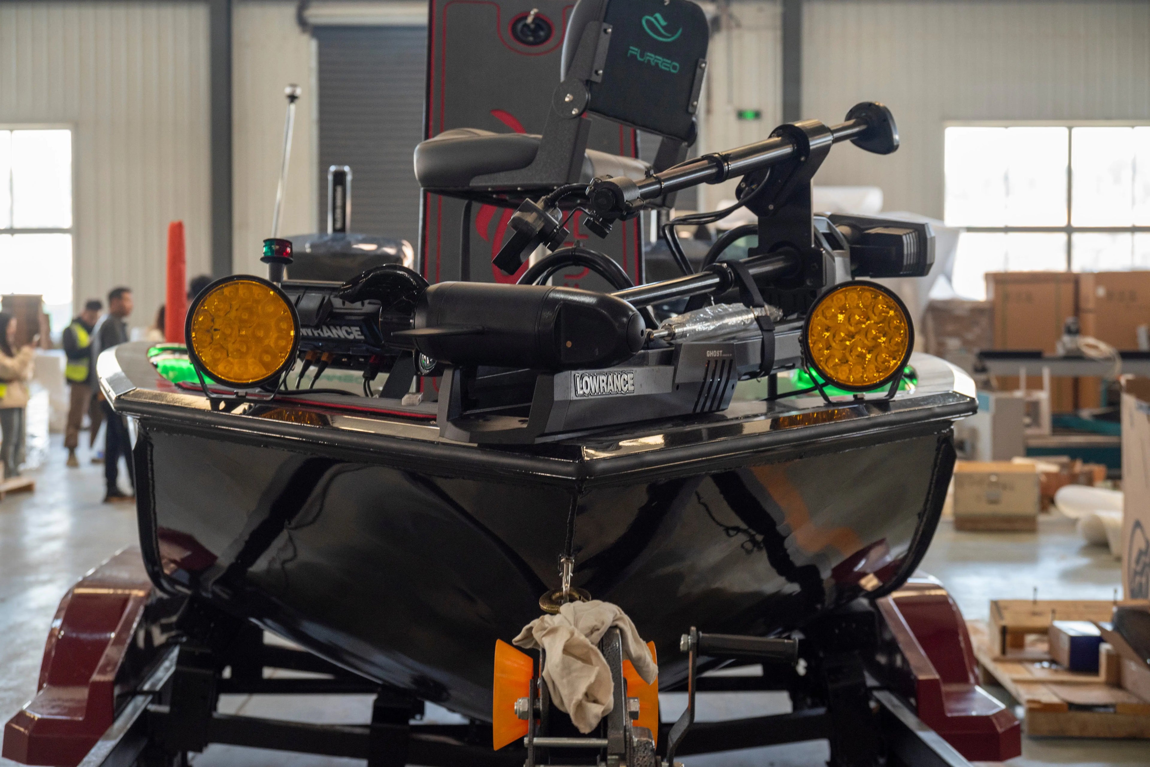 New Furreo CE D Certified Aluminum Bass Boat Fishing Boat with 150HP Engine