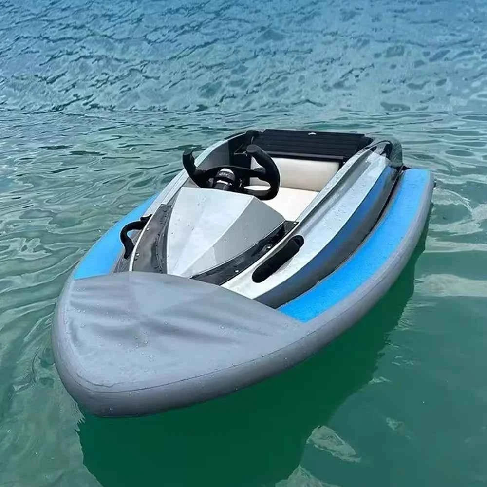 Jet Car Boat Kit 15Kw 72v Fast Speed Water Go Kart Racing Mini Jet Boat for Sale