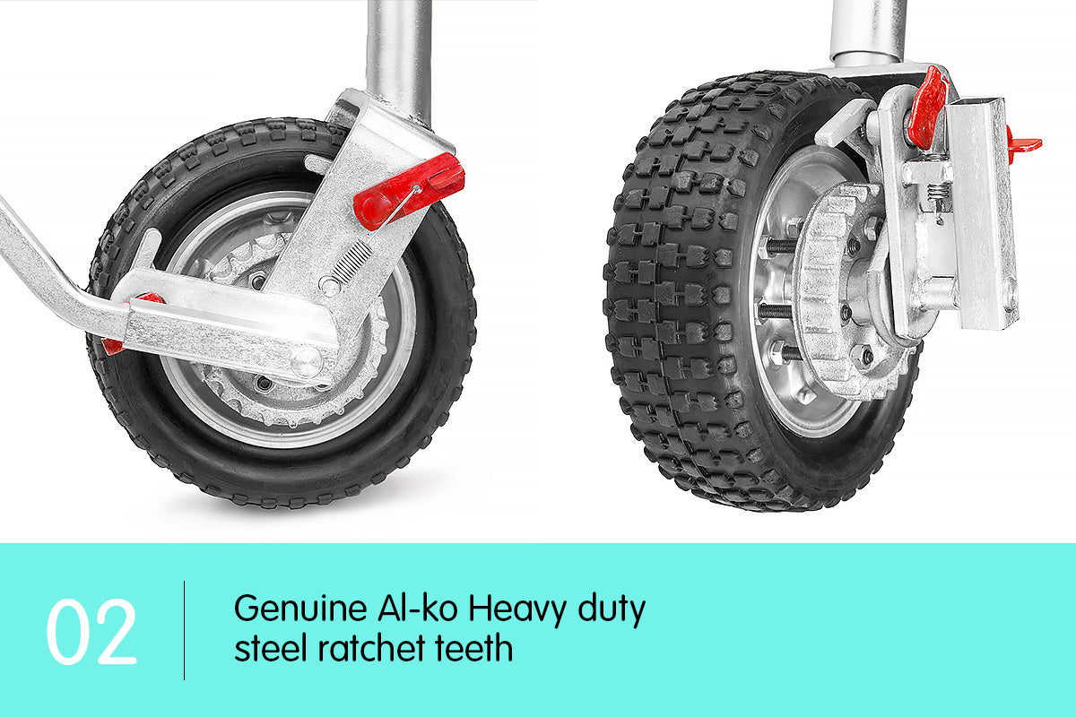 NNEDPE Alko 10 Inch Trailer Boat Jockey Wheel for Easy Maneuvering - Nautica auto Marin heaven