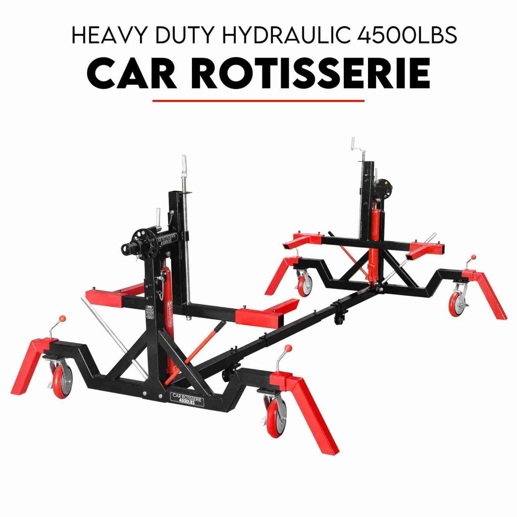 NNEDSZ Car Rotisserie Hydraulic Frame Repair for Auto Body Restoration 4500LBS - Nautica auto Marin heaven