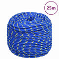 NNEVL Boat Rope 8mm - Blue 25m Polypropylene Durable Rope - Nautica auto Marin heaven