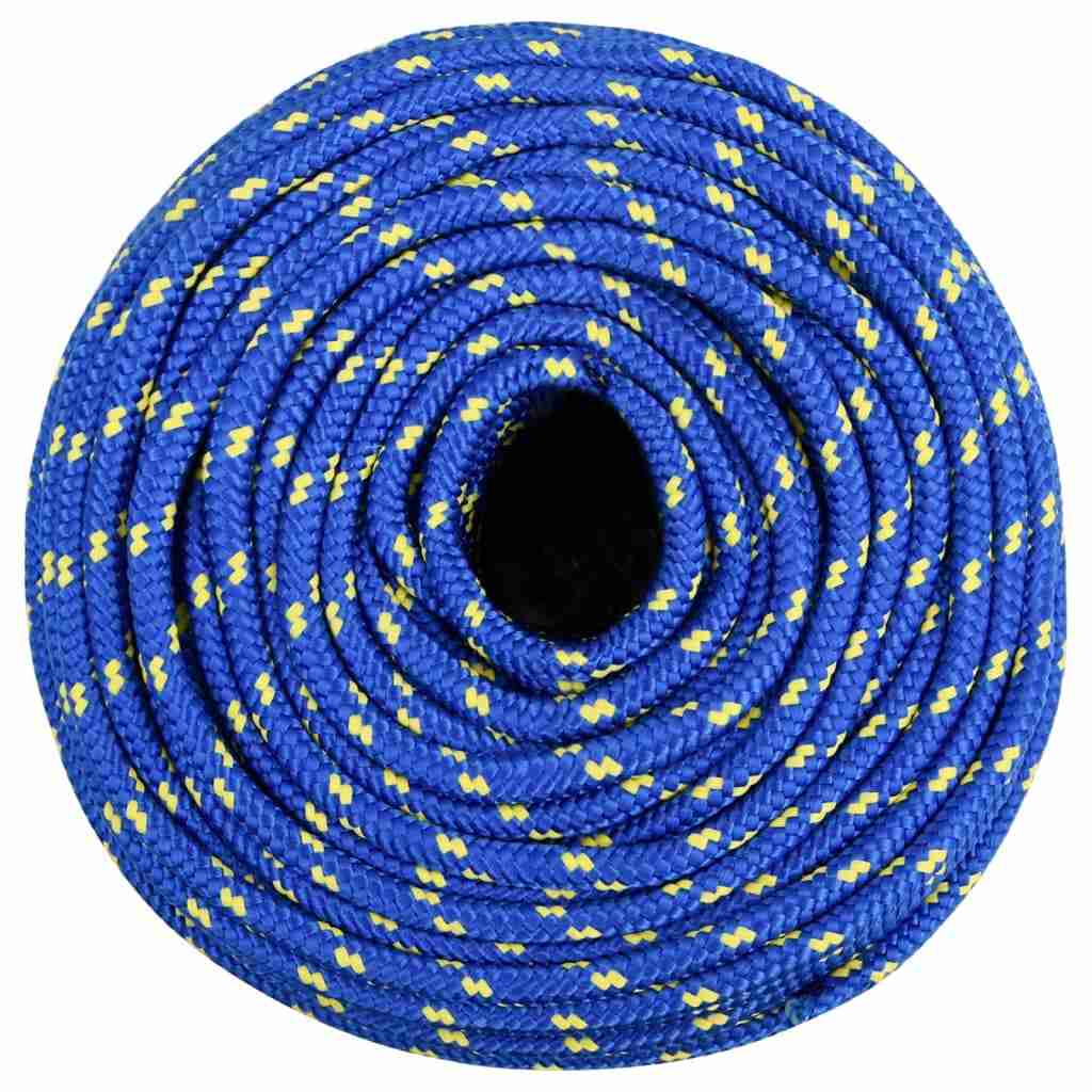 NNEVL Boat Rope 8mm - Blue 25m Polypropylene Durable Rope - Nautica auto Marin heaven